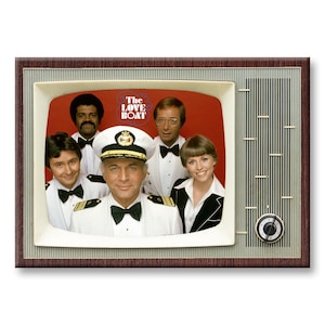 Love Boat Classic TV Show Retro TV Fridge Magnet