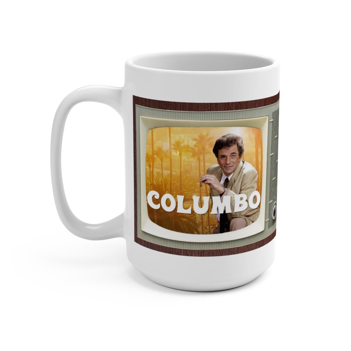 COLUMBO TV Show Tv Retro Design Ceramic Mug 15oz Extra Large