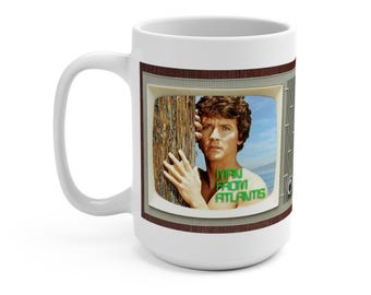 Man From Atlantis TV Show Tv Retro Design Ceramic Mug 15oz Extra Large