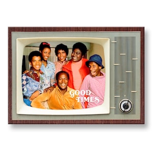 Good Times Classic TV Show Retro TV Fridge Magnet