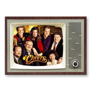 CHEERS Classic TV Show Retro TV Fridge Magnet