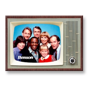 Benson TV Show Classic Show Retro TV Fridge Magnet