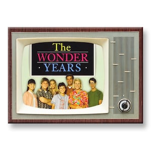 The Wonder Years Classic TV Show Retro TV Fridge Magnet