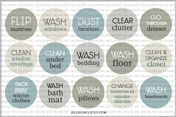 Bedroom Chore Chart