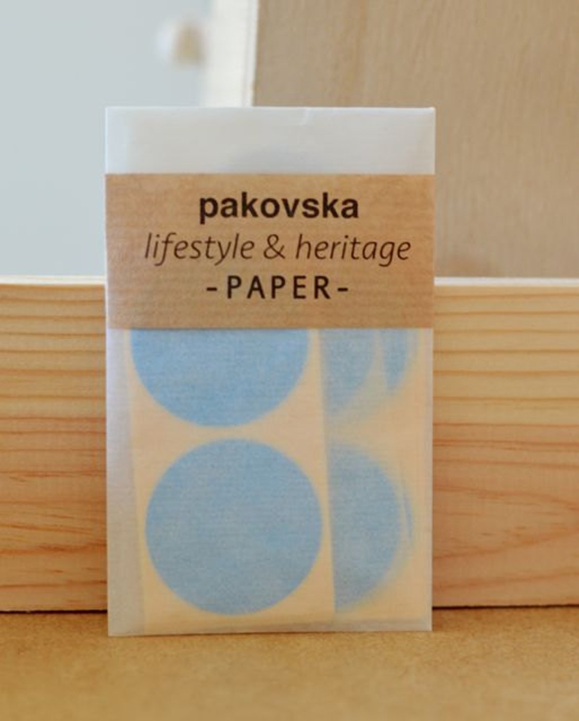 50 Blue Paper Circle Stickers Round Shaped Label Medium Etsy