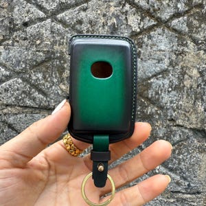 Mazda Leather Key Fob Cover – Fits CX-5 Carbon Edition CX-5 Signature, Cx-50, Cx-90, Cx-30, CX-9, Custom Smart Key Case | Multi Colors
