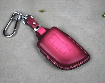 Leather Key Fob Cover Compatible with Acura Mdx, Rdx, Tlx, ILX, Rlx, Tsx, Nsx, Zdx, Integra Type S 2024–2025 – Keyless Remote Holder Case