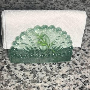 Epoxidharz handgemachte Serviettenhalter - Moderne Tischdekoration, Einzigartige Geschenkidee