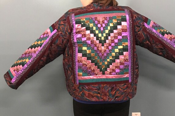 Handcrafted Vibrant Jacket: Lightweight Coat - image 8