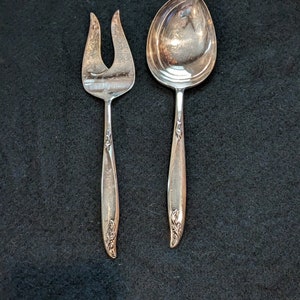 Holmes & Edwards Deep Silver Serving Set