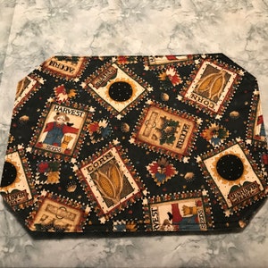 Pair of Fall Placemats
