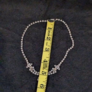 Vintage Necklace Rhinestone Beauty image 3