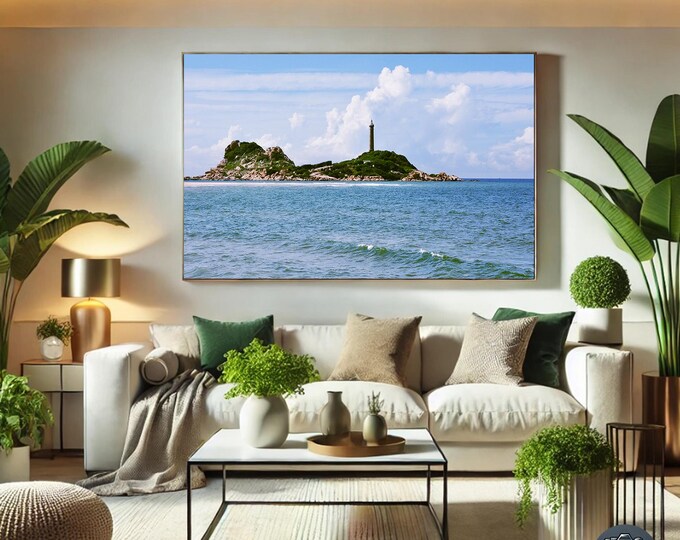 The Calm Before The Storm, A Wall Painting Brings Freshness To The Home And Full Emotions To The Viewer