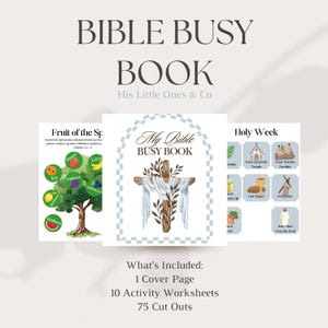 Bible Busy Book