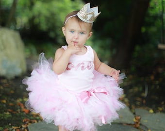 First Birthday Outfit Girl | 1st Birthday Girl Outfits | Baby Dresses | Baby Tutu | Cake Smash Outfit Girl | Baby Girl Gift | Toddler Dress