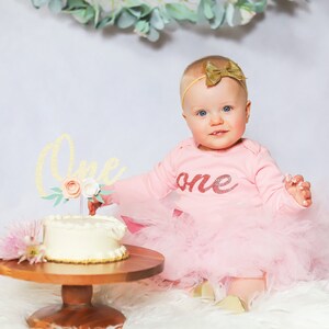 Long sleeve first birthday dress sale