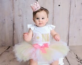 Groovy One Birthday Outfit Girl | Daisy 1st Birthday Girl Outfits | Baby Dresses | Baby Tutu | Cake Smash Outfit Girl | Baby Girl Gift Il_170x135