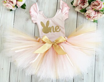 Some Bunny is One Birthday Outfit Baby Girl | Tutu
