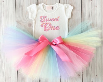 Sweet One First Birthday Outfit Girl | Sweet One Sprinkles Tutu Dress | Donut Grow Up | Confetti Cake Smash Outfit Baby Girl