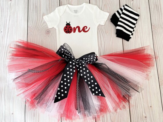 ladybug 1st birthday outfit