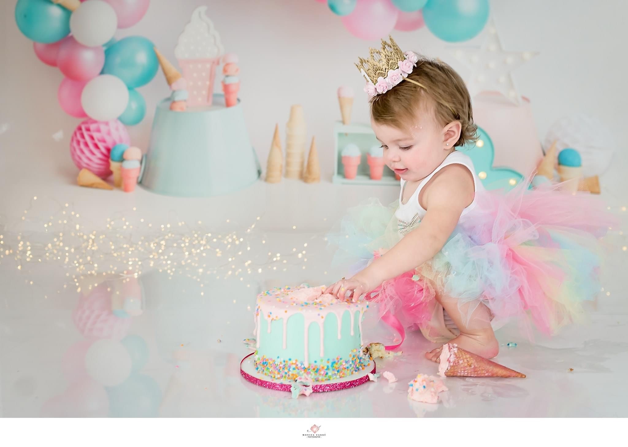Tenue de premier anniversaire pour bébé fille Fée 1er anniversaire gâteau  Smash Tutu ensemble Cadeau d'anniversaire pour bébé fille pour 1 an Stella  de poussière de fée -  France