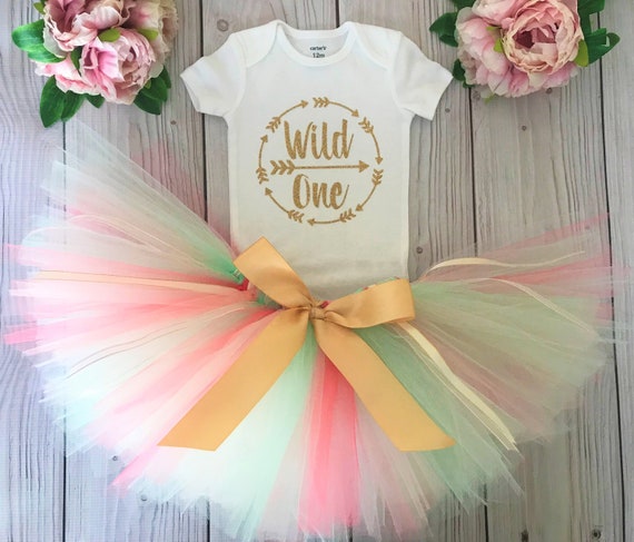 baby girl one birthday outfit