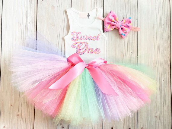 Sweet One Birthday Outfit Girl | Confetti Cake Smash Outfit Girl | First Birthday Tutu Dress | 1st Birthday Baby Girl Outfit Il_570xn