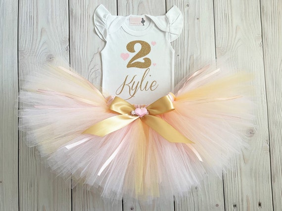  Baby girl princess birthday outfit First birthday