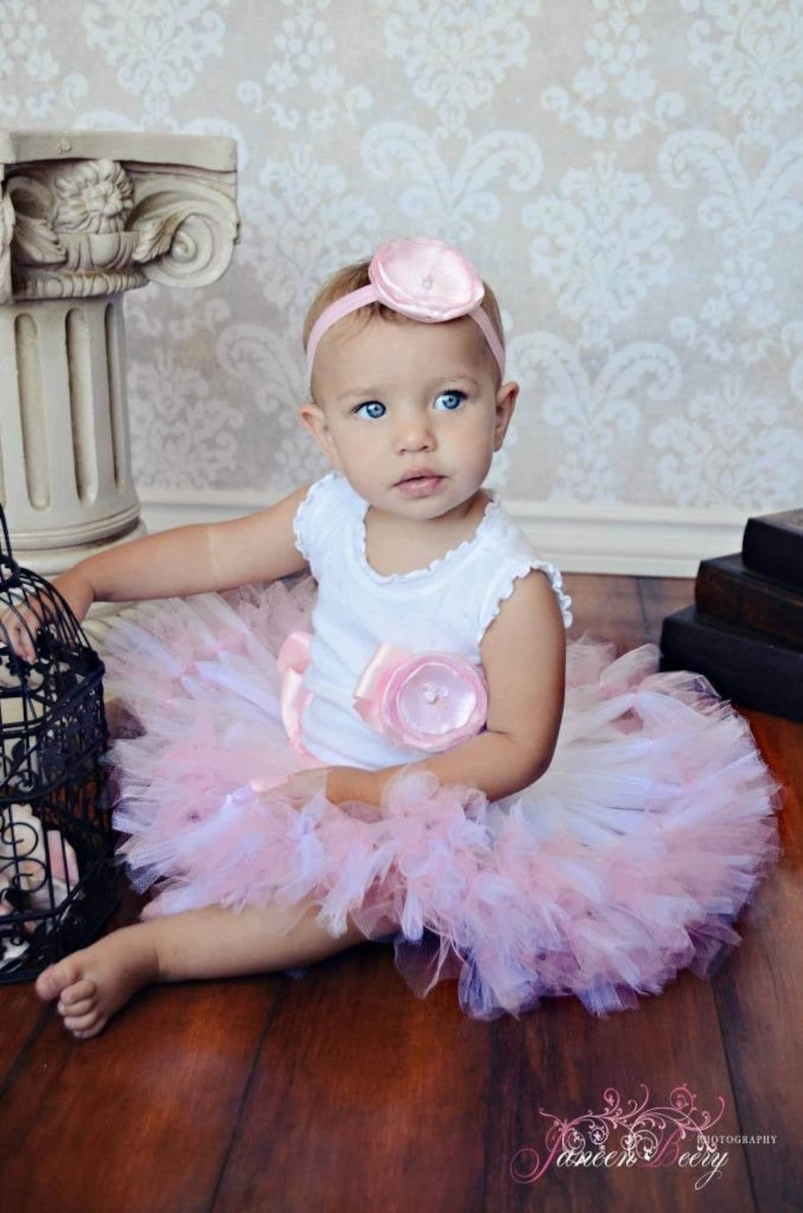 Birthday Outfit Girl Baby Girl Tutu Dress 1st Birthday Etsy