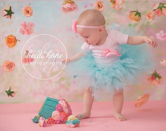 First Birthday Outfit Girl | 1st Birthday Girl Outfit | Baby Girl Tutu Dress | Cake Smash