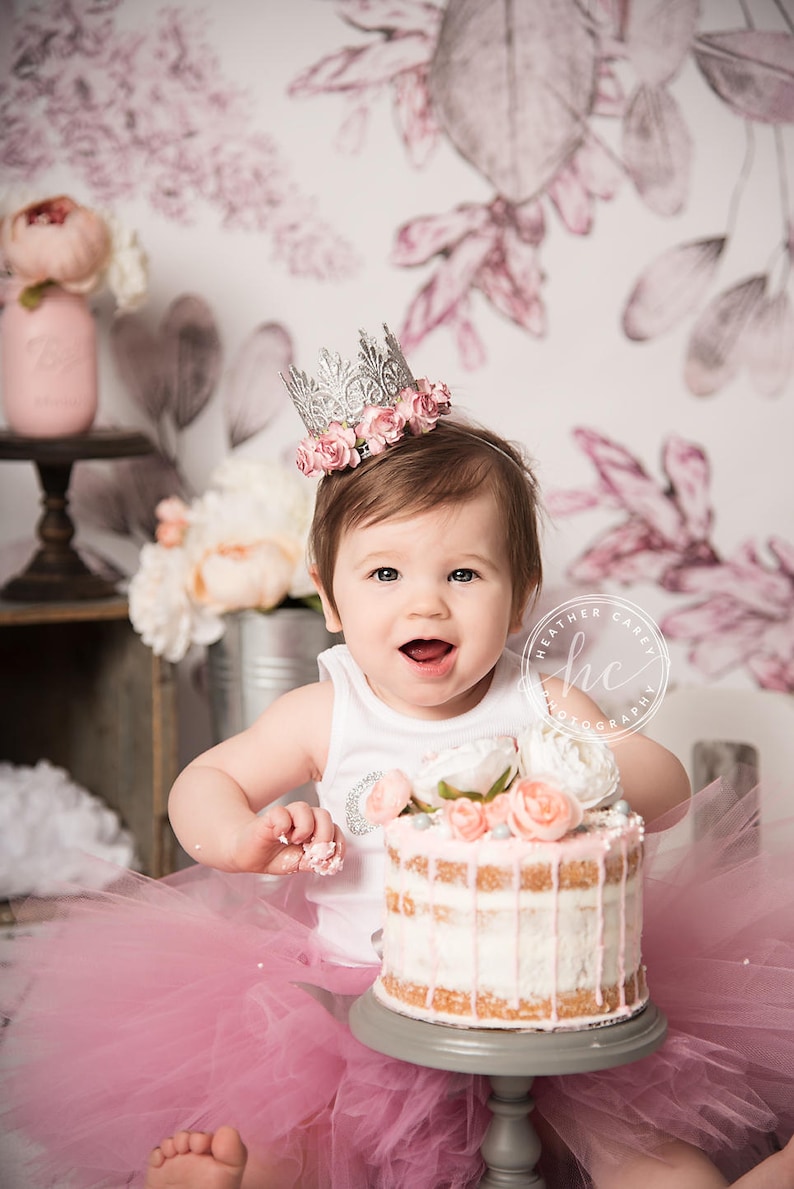 One Year Old Girl Birthday Outfit Birthday Dress 1 Year Old Etsy