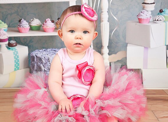 First Birthday Outfit Girl | Pink Cake Smash Outfit Girl | 1st Birthday Tutu Dress | Baby Girl Sweet One Cupcake Party Outfits Il_570xn