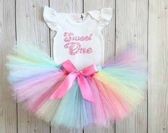 Candyland First Birthday Outfit Girl | Sweet One Tutu Dress