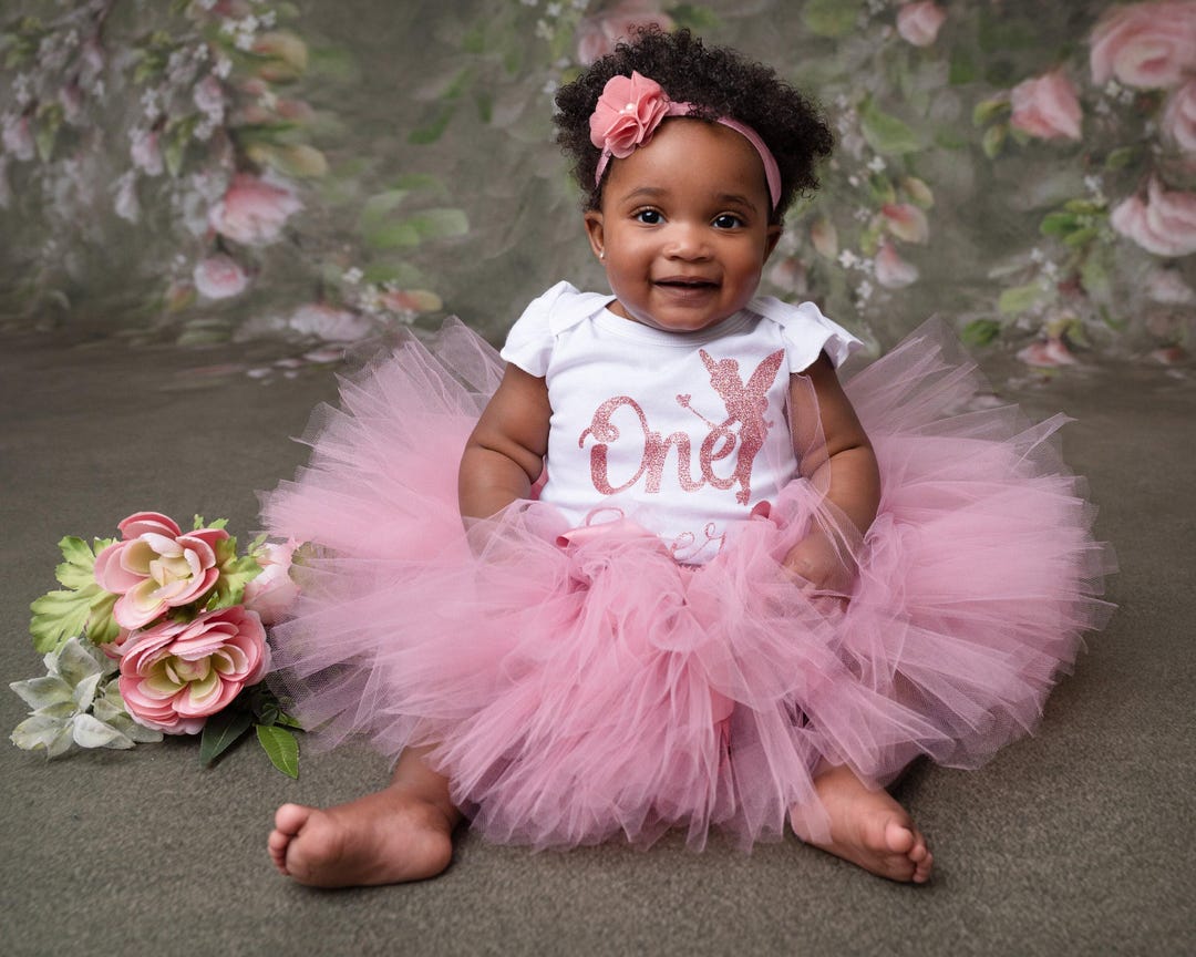 Outfit Fascia E Calzini Abito Primo Compleanno Bambina In Tulle