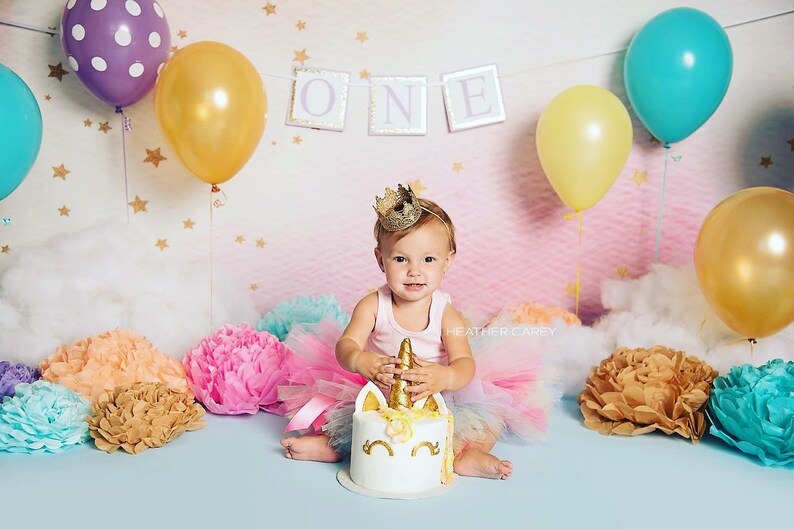 1st Birthday Unicorn Outfit Unicorn Romper