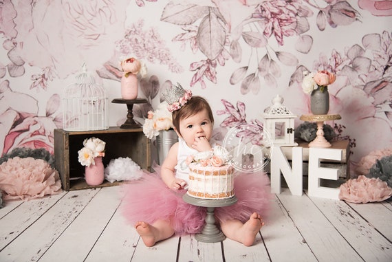 rose gold 1st birthday outfit