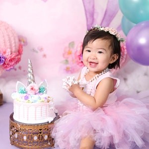 Unicorn Dress for Baby Girls 1st Birthday | First Birthday Outfit | Baby Girl Tutu Dresses | Baby Girl Unicorn Gift