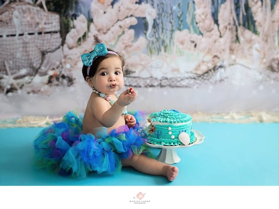 mermaid baby outfit first birthday