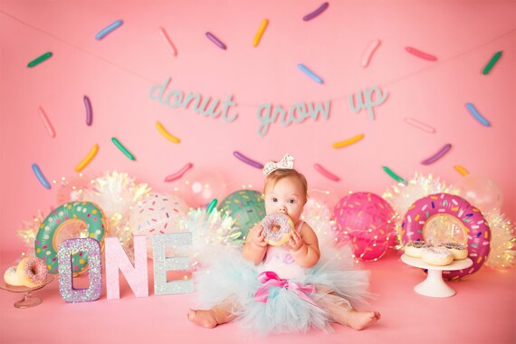 donut first birthday outfit girl