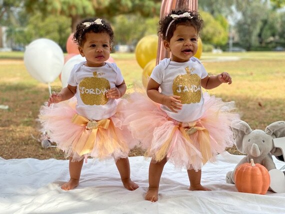 little pumpkin first birthday outfit