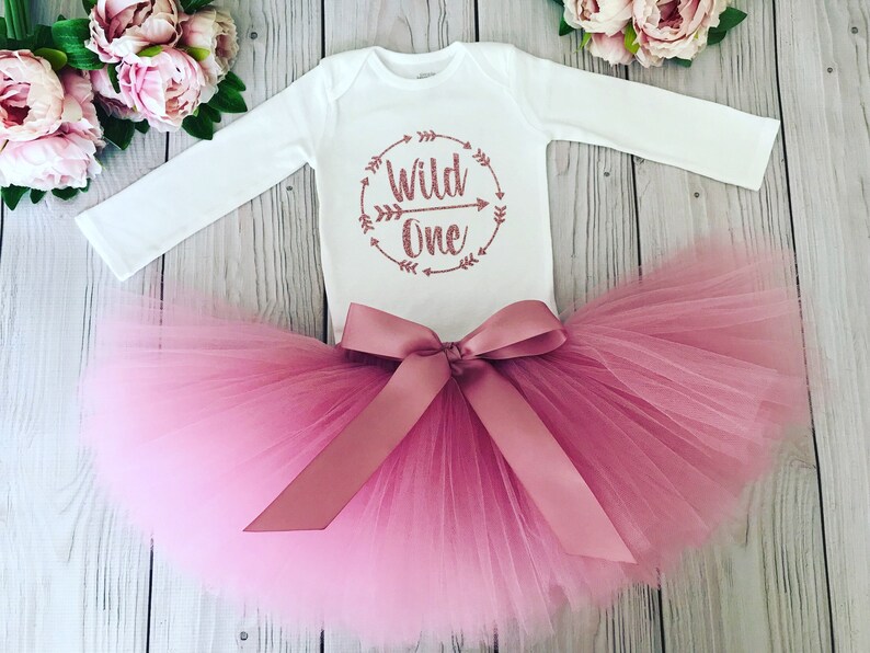 wild one 1st birthday outfit girl