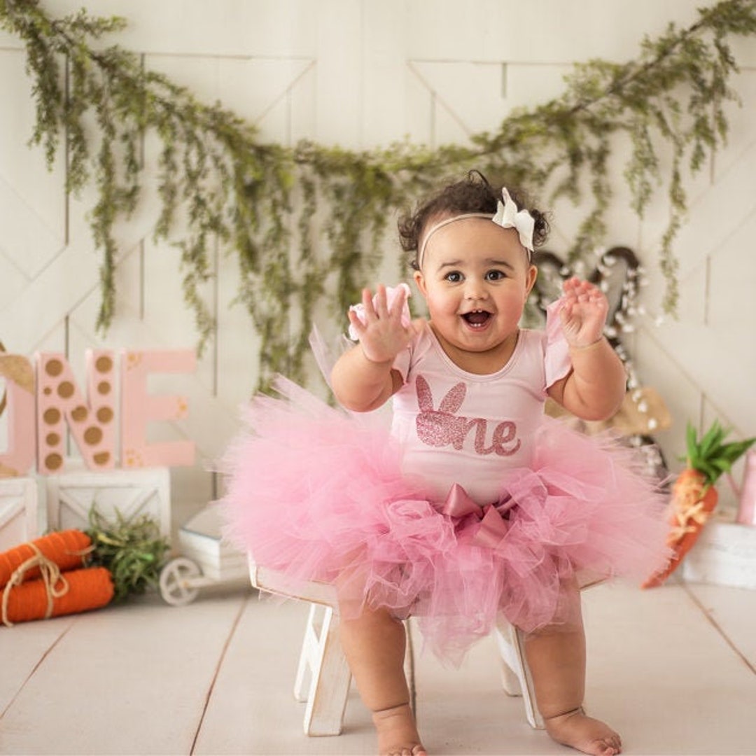 Bunny first birthday clearance outfit