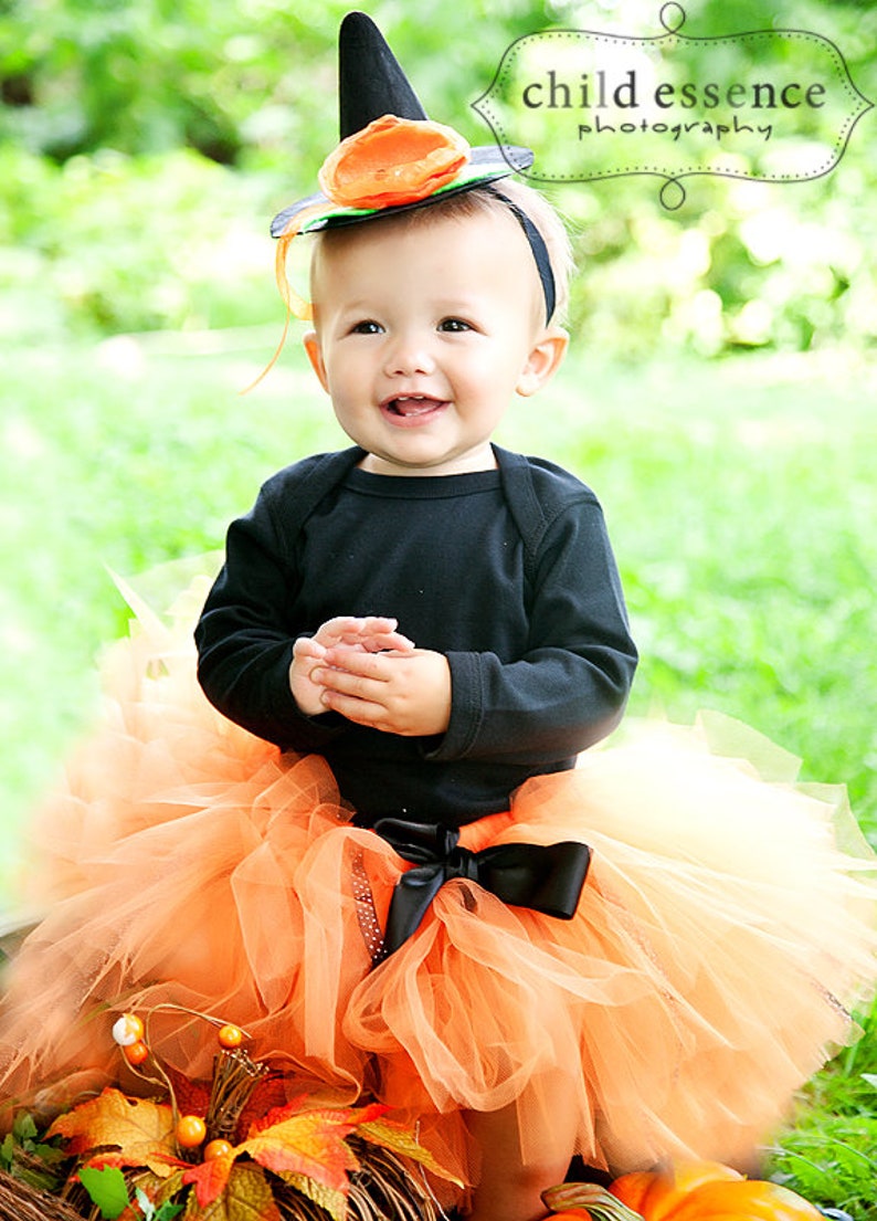 Baby Girl Halloween Costume Baby Witch Costume Witch Tutu