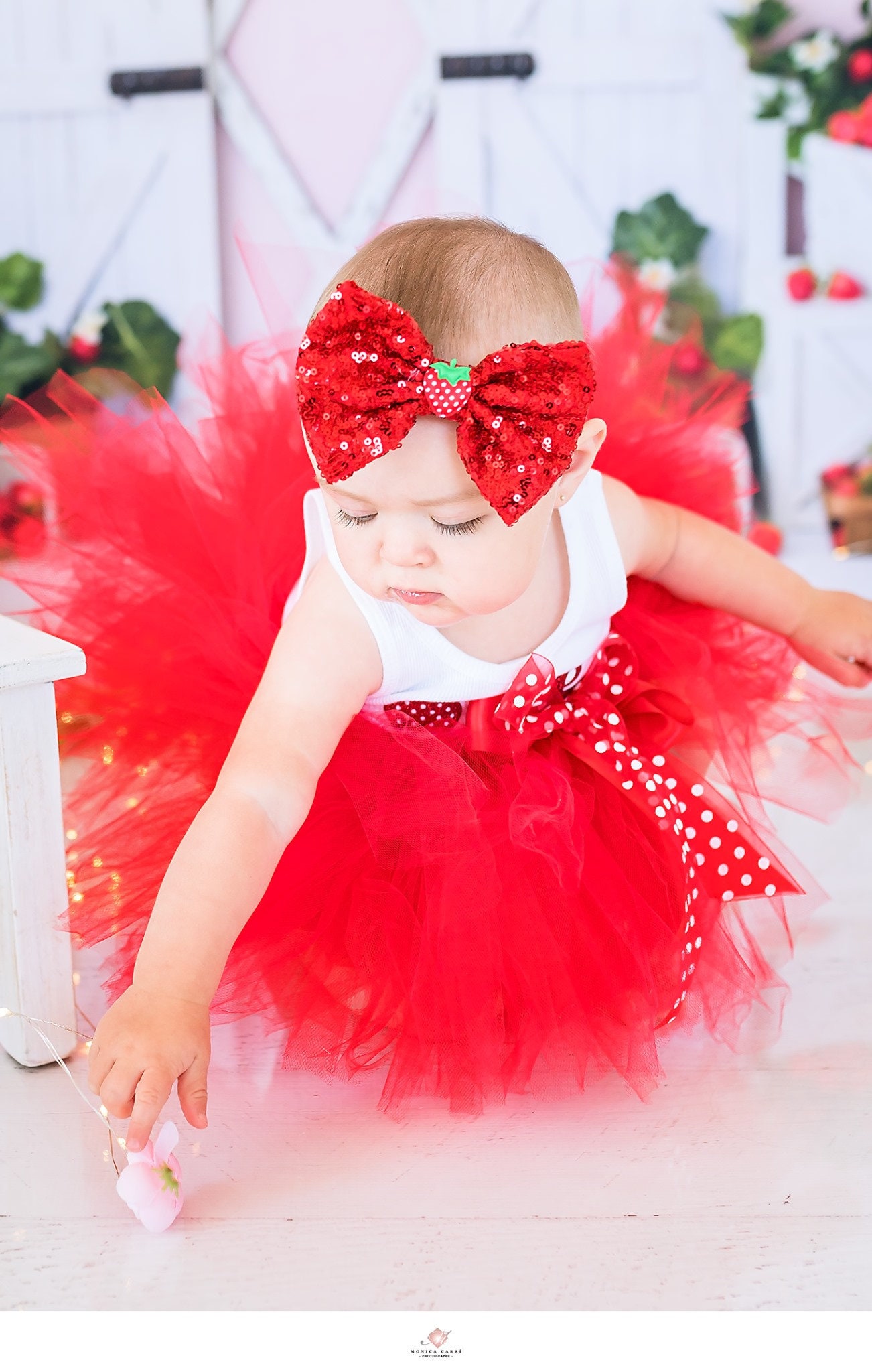 Acquista 3 pezzi vestiti per bambina primo compleanno vestito fiori festa  pagliaccetto torta Smash vestito tutu 0-18 mesi