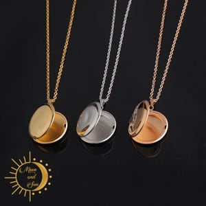 Memory Locket Necklace, Timeless Locket Necklace, Mini Lockets