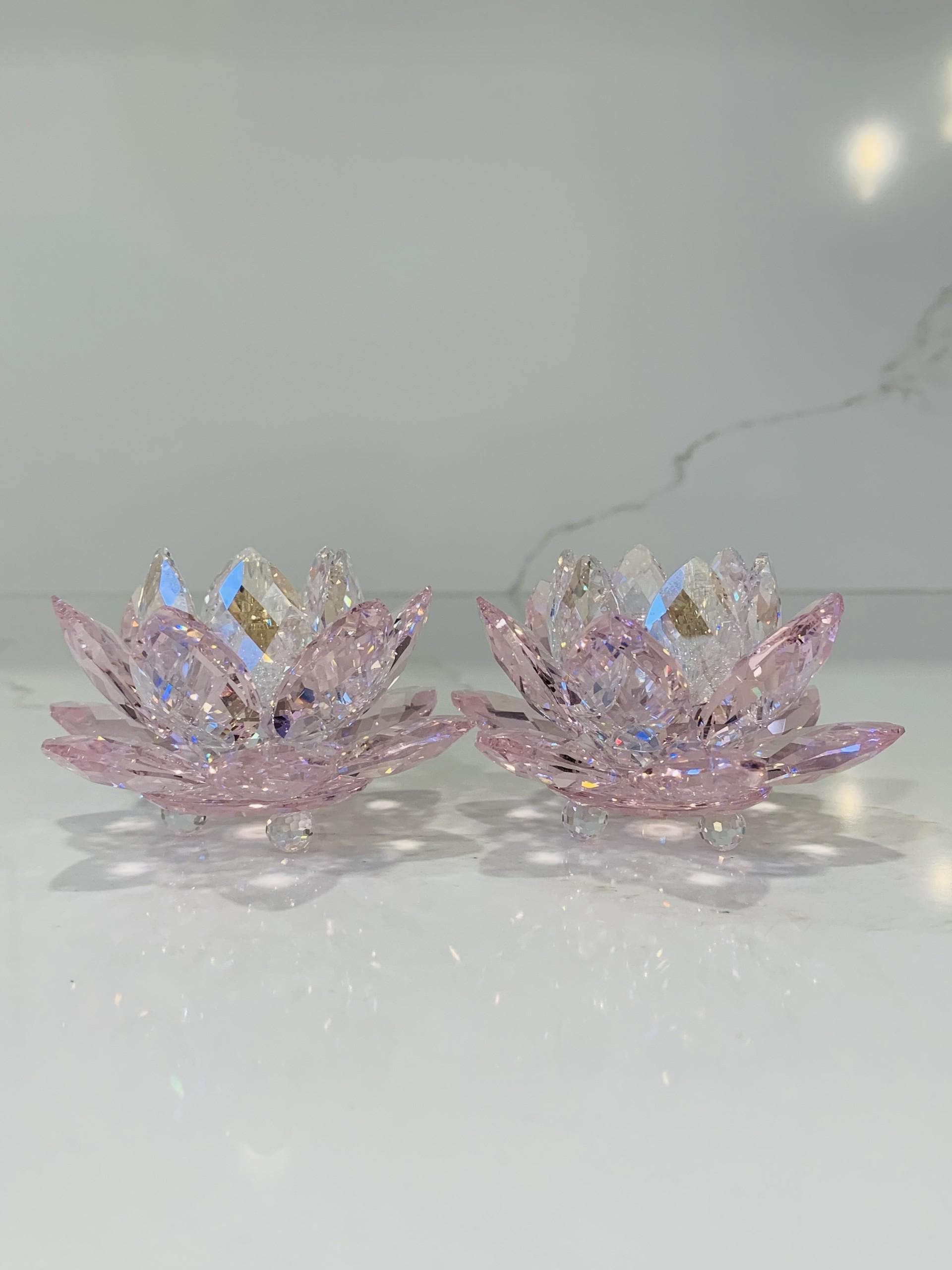Swarovski Water Lily Candle Holder - Etsy