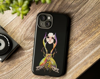 Mask Phone Case by Trissa Tilson