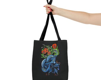 Papaver Legba Tote Bag by Trissa Tilson