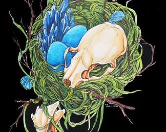 Nestling - Fine Art Print