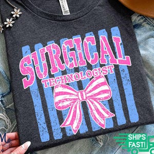 Retro shirt, SURG TECH shirt, chirurgisch technoloog cadeau, chirurgisch tech T-shirt, chirurgisch tech cadeau, cadeau voor chirurgisch tech, chirurgisch tech shirt